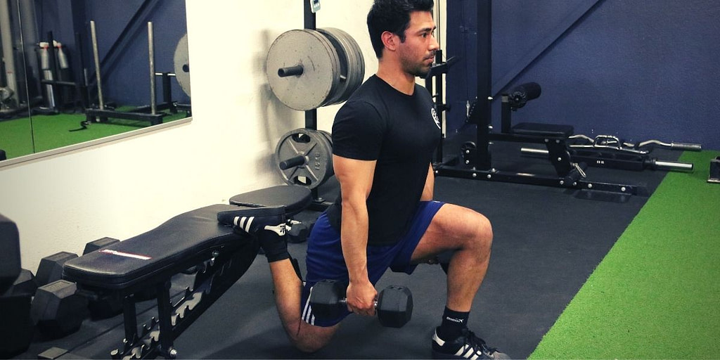 bulgarian split squats