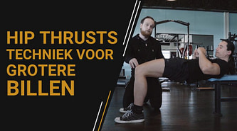 Hip Thrust techniek Hip Thrust techniek