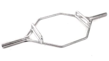 essentials home gym hex bar