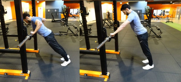 bar push ups