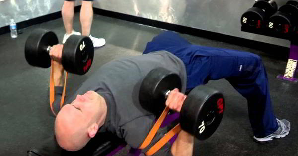 bovenkant borst trainen