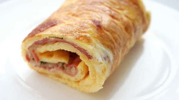 ham kaas omelet rol