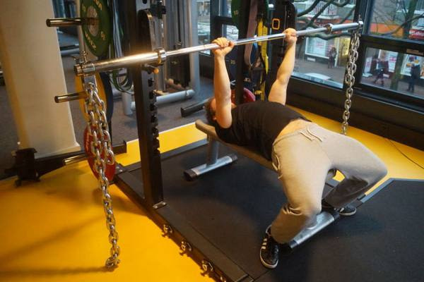 bench press ketting