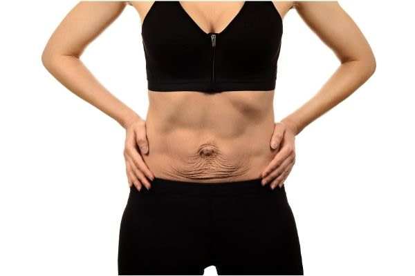 aankomen alleen buik