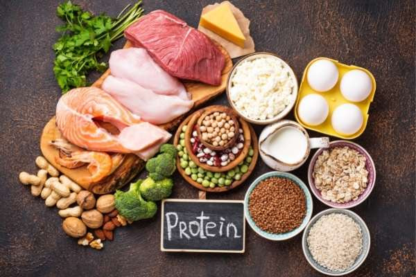 spiermassa opbouwen vrouw eten