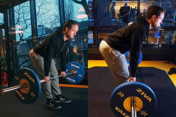 stiff legged deadlift uitleg