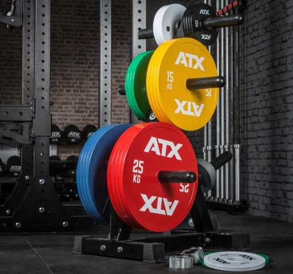 krachttraining thuis schijven home gym