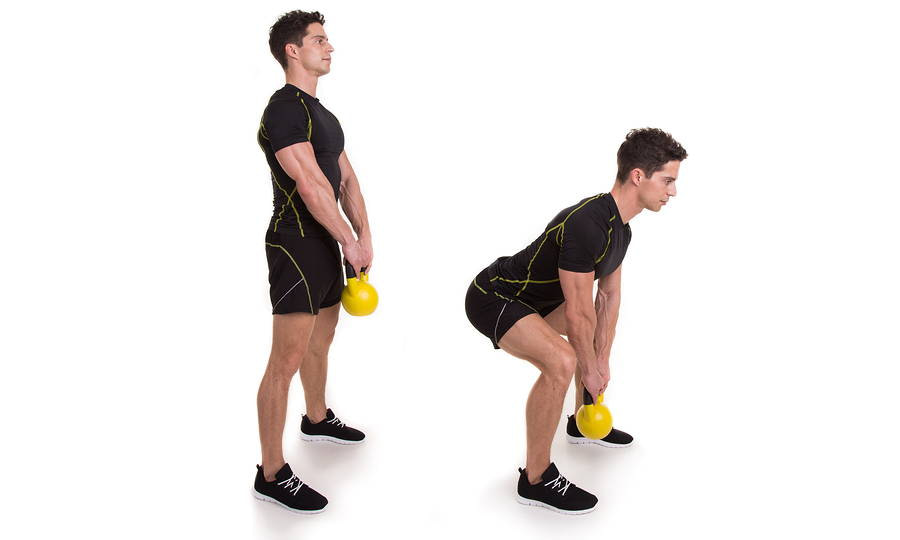 kettlebell deadlift