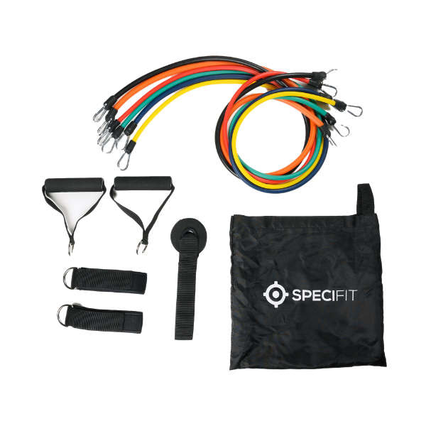 fitness elastiek set home gym