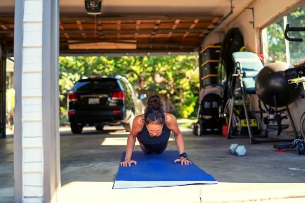 home gym garage